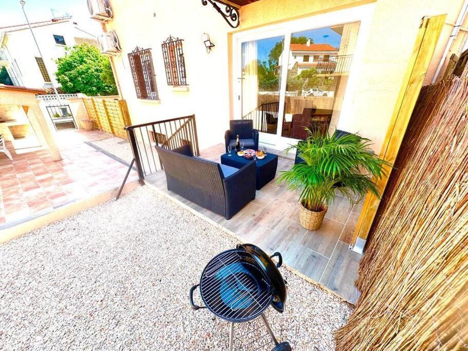 L'Evasion - Climatise - Jardin - Plage - Jacuzzi Perpignan Exterior photo
